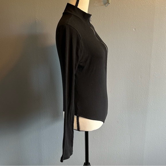 OW INTIMATES SCANDINAVIA BLACK LONG SLEEVE BOBY SUIT. Size Large. - Picture 4 of 8